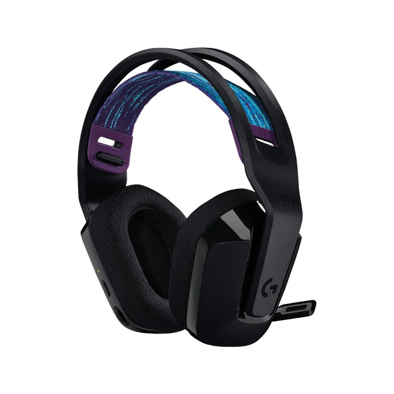 Logitech G535 Lightspeed Wireless Gaming Headset - Black - سماعة